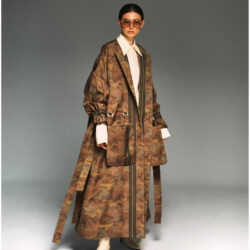 Camouflage Trench Coat – CRINA BULPRICH