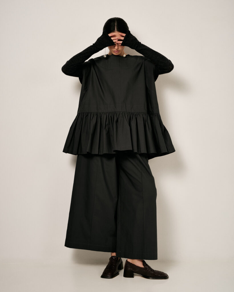 Wild Flowers in Black